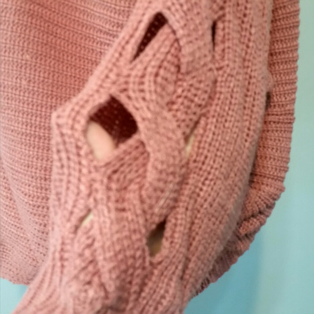 🌼3/$20 Dusty Rose Sweater Size 2X - Picture 5 of 11